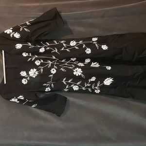 eShakti 100% cotton floral dress with pockets